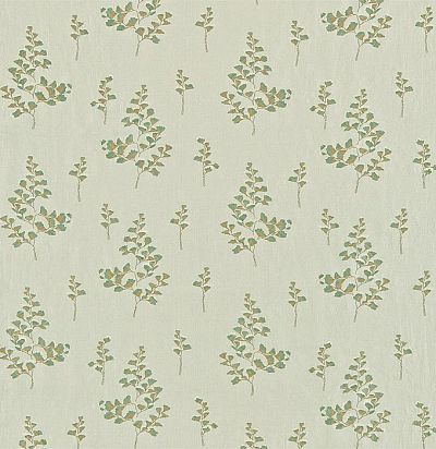 легкая портьера из льна с вышивкой 330011 Zoffany