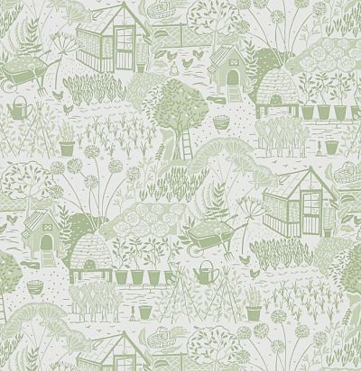 обои с изображением огорода 216351 Sanderson