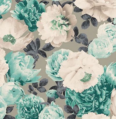 Обои с крупными пионами KEN006 Khroma