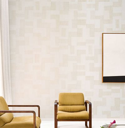 Обои с геометрическим узором PU261 Omexco - 2