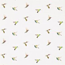 Фото: Ткань декоративная с птицами 120350- Ампир Декор