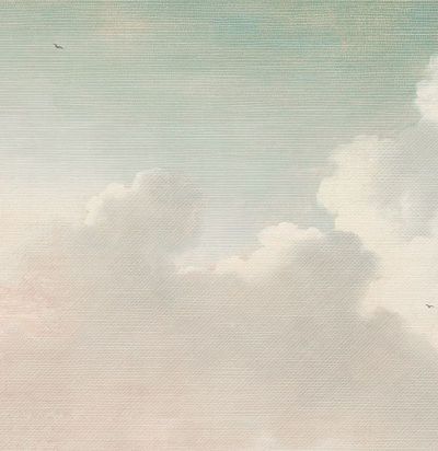 панно с белыми облаками 358121 