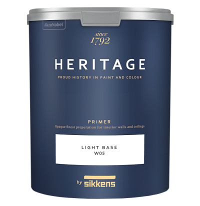 Грунтовочная краска Sikkens Heritage Primer п/мат W05 4,5л Heritage by Sikkens