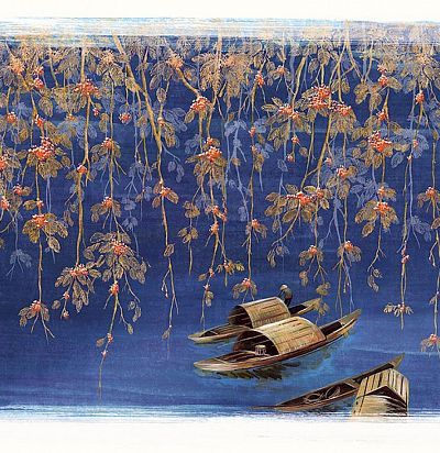 Панно в японском стиле DGKIM2033 Khroma