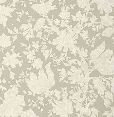 Обои Anna French Seraphina AT6040 Garden silhouette Neutral Anna French