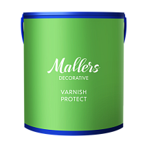 Фото: Mallers Varnish Protect  лак полуматовый (2,5л.)- Ампир Декор