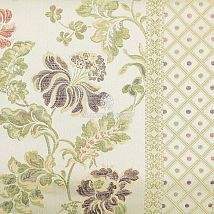 Фото: Жаккардовая ткань с цветочным рисунком 1435596- Ампир Декор