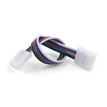 Фото: Коннектор для лент 5050+5050 24V 60Led 14,4W IP20 RGBW, 5050 24V 60Led 14,4W IP20 RGBW гибкий двусторонний (10шт) a053704- Ампир Декор