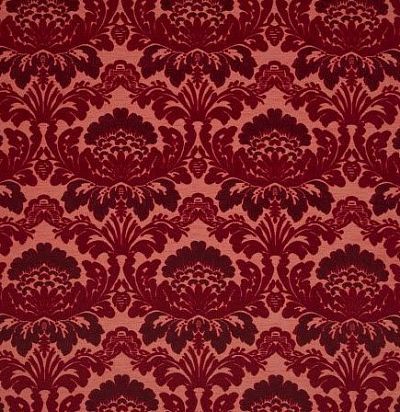Натуральная ткань 10644.50 Velours Duomo Grenat Nobilis