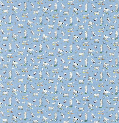 ткань в детскую для мальчиков 223909 Sanderson