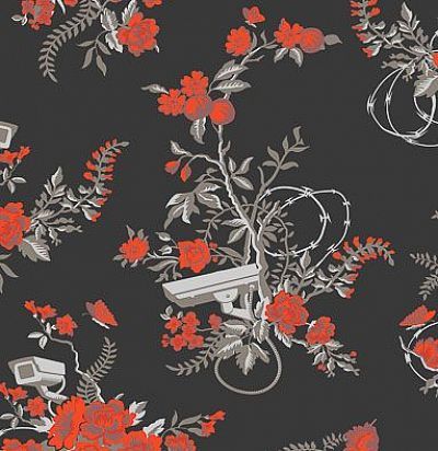 обои с металлизированными камерами FP1051 ARTE