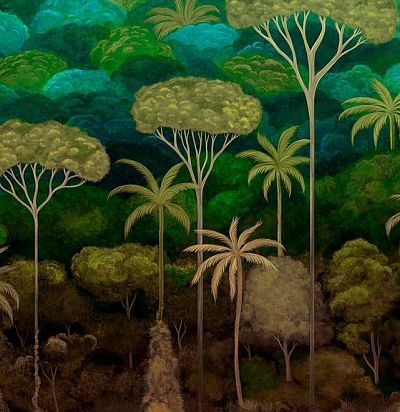 Панно с тропическим рисунком 97652 ARTE