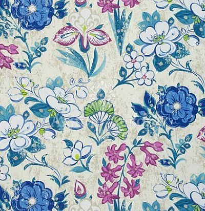 Английские ткани с цветами F1835/02 