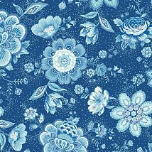 Фото: Обои с имитацией делфтской росписи 341013- Ампир Декор