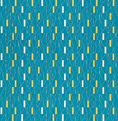 Обои в стиле 50х 210201 Sanderson