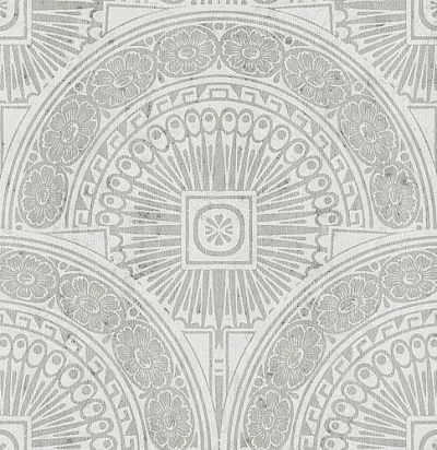 обои серебряные с рисунком 37601 ARTE