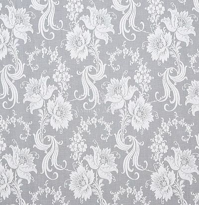 Тюль с цветочным рисунком 266  Dawn Ivory Morton Young & Borland