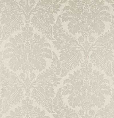 обои светлого оттенка с дамасками 311994 Zoffany