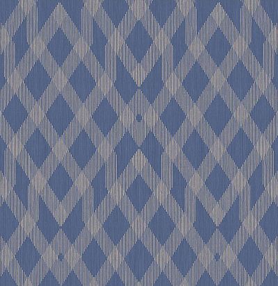 обои синие с 3-D геометрией 34622 ARTE