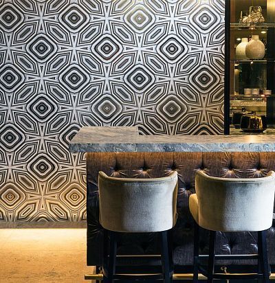 обои металлизированные с геометрией FP1091 ARTE - 1