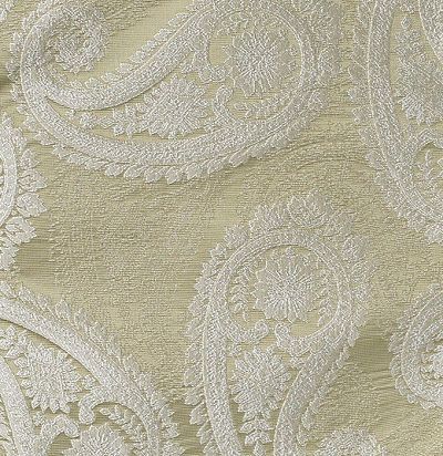 жаккардовая ткань светлого оттенка с пейсли 10526.02 Cachemire Nobilis