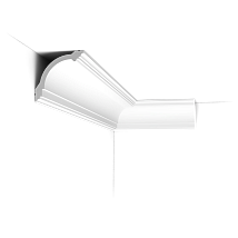 Фото: Карниз потолочный из полистирола CB512N- Ампир Декор