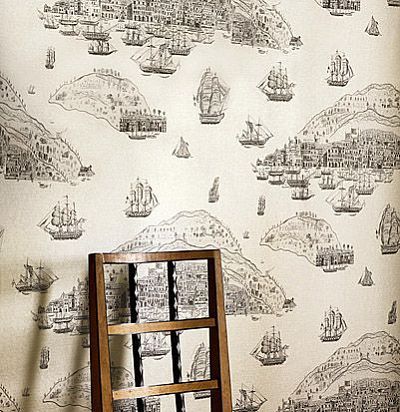 обои в морском стиле TRA04001 Zoffany - 1