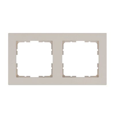 Рамка G-Classic  2-постовая, цвет Тауп Jasmart