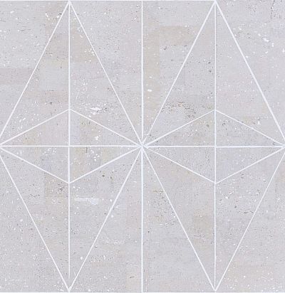 Обои с геометрическим рисунком KHA61 Omexco