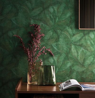 Обои с листьями  OAS203 Omexco - 1