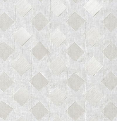 тюль с аппликацией, ромбами 