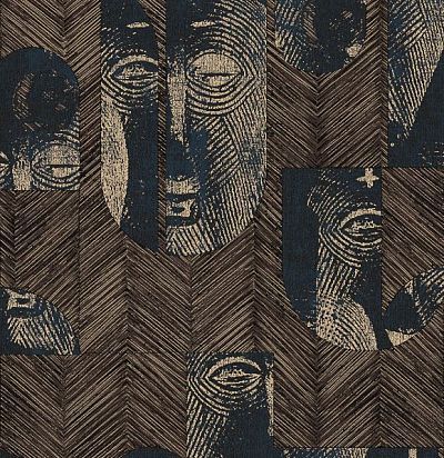 Обои с этническими масками TRI301 Khroma