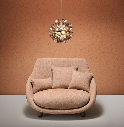 Обои с каллиграфическими линиями  MO2013 ARTE - 1