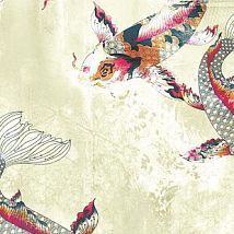 Фото: Панно в традиционных японских мотивах ЗОЛОТЫЕ РЫБКИ DG2PON1011- Ампир Декор