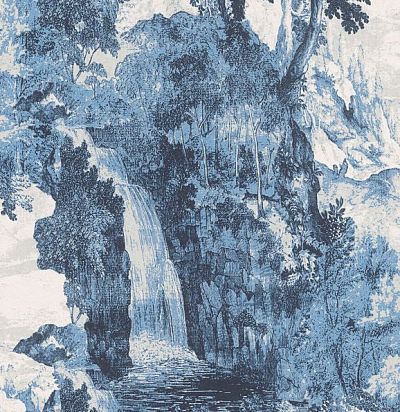 обои с водопадами и деревьями 228556 Rasch Textil