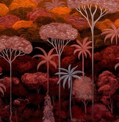 Панно с тропическим рисунком 97651 ARTE