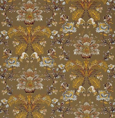 ткань для портьер с вышивкой 331213 Zoffany