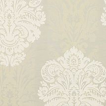 Фото: Светлая жаккардовая ткань с дамасками BF10491/140- Ампир Декор