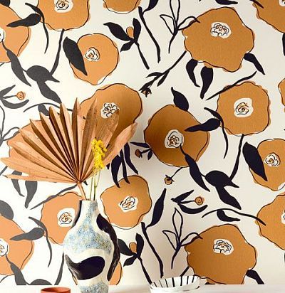 обои современные  дизайнерские цветы GOJA301 Khroma Zoom - 1