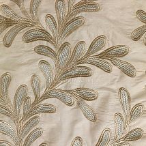Фото: шелковая ткань с листьями 10435-32- Ампир Декор