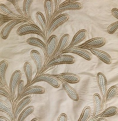 шелковая ткань с листьями 10435-32 Nobilis