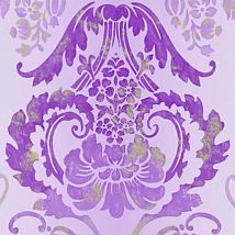 Фото: фиолетовые дизайнерские обои P619/12- Ампир Декор