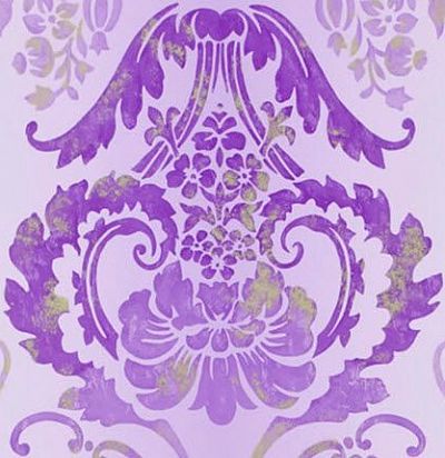 фиолетовые дизайнерские обои P619/12 