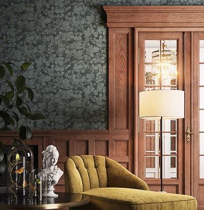 Обои с растительным орнаментом KEN101 Khroma - 1