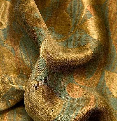 ткань для портьер с растительным дизайном Constance 15  - 1