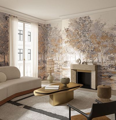 Обои современные имитация замши 59641 ARTE - 1