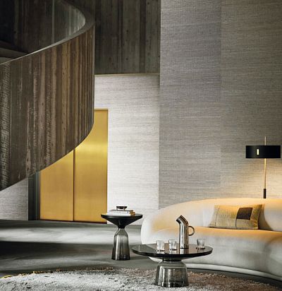 Однотонные обои метражные LAN202 Omexco - 1