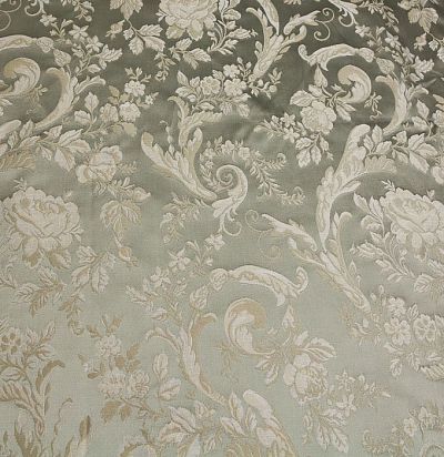 шелковая портьера с жаккардовым переплетением Lago 6218-1129/gg/414 Ampir Decor