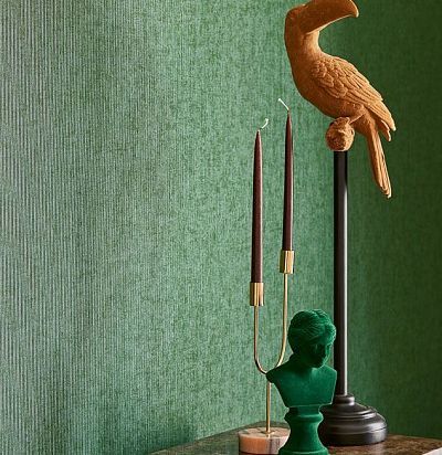 Обои однотонные с фактурой вельвета 307322  - 1