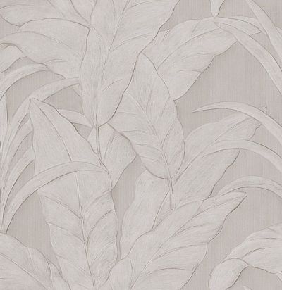 Светлые обои с листьями бананового дерева 75002 ARTE